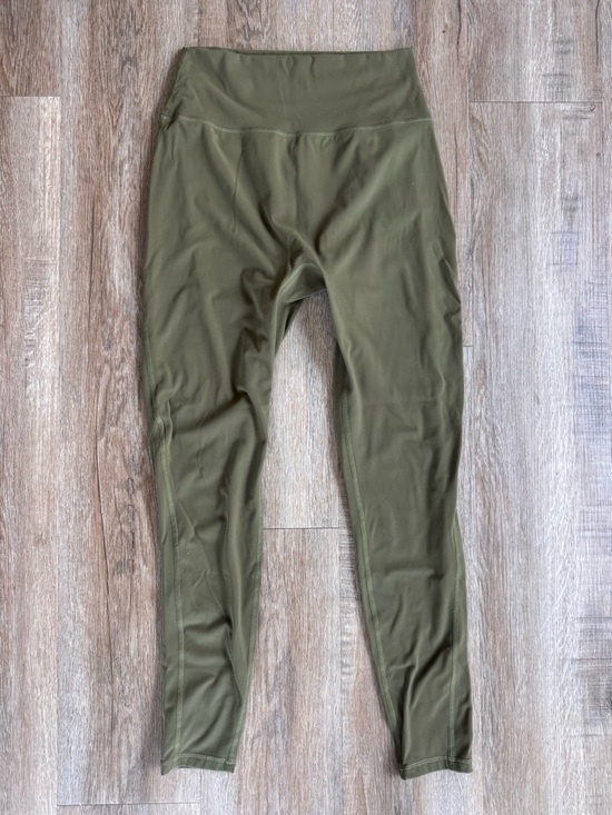 Buffbunny Collection Pants - BuffBunny Olive Green High-Waist Leggings